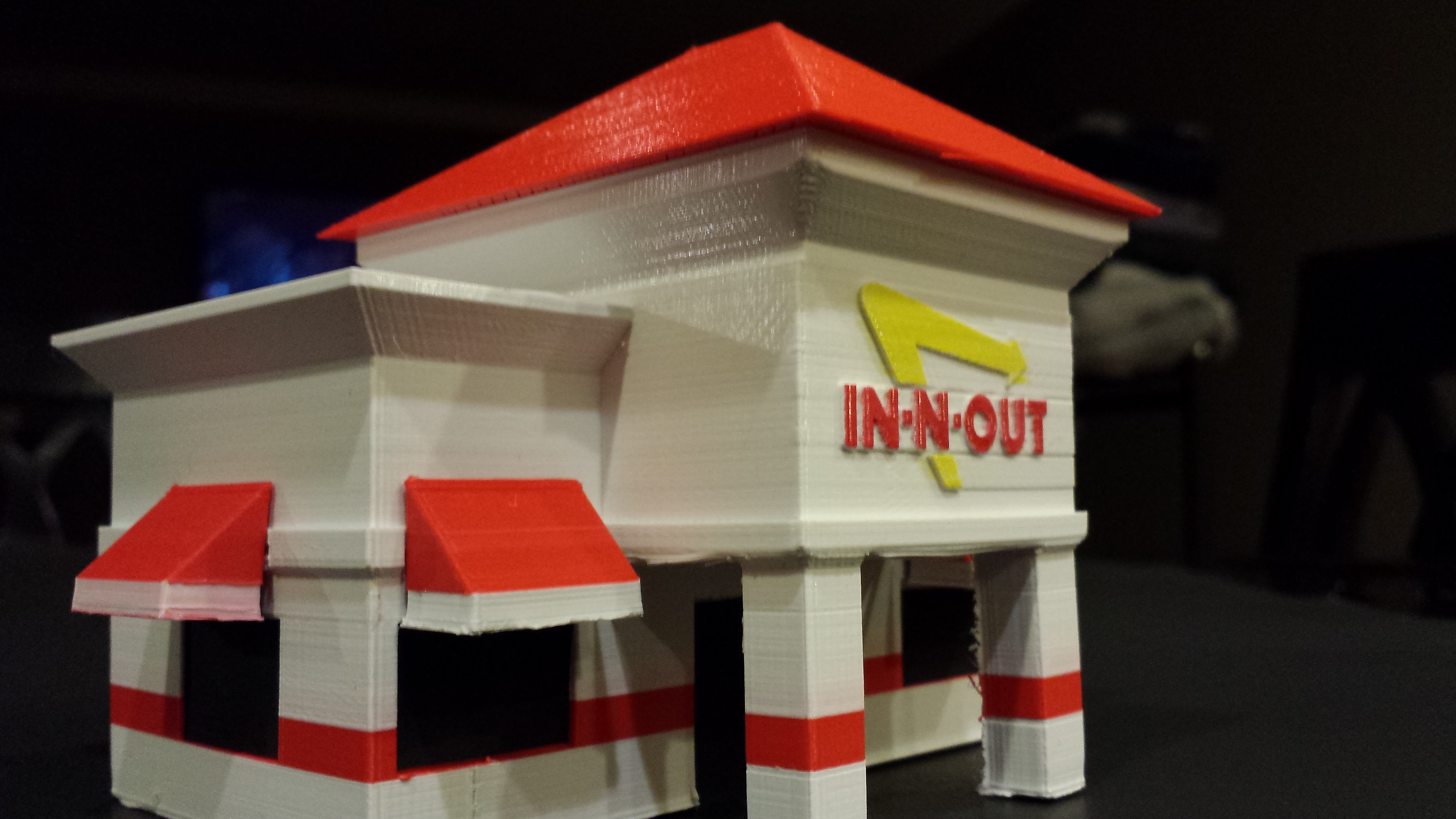 In-N-Out Scale Model