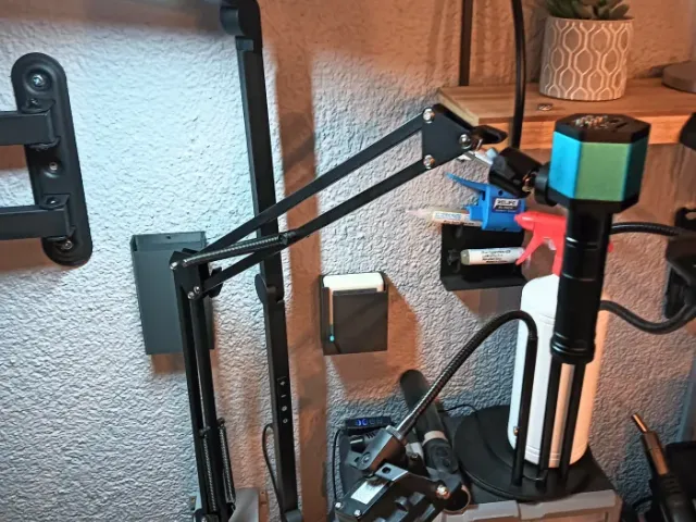 Microscope/Camera/phone/lamp Arm Wall Mount Anti Vibration