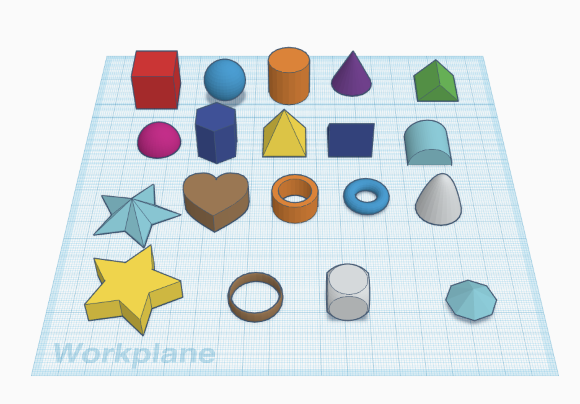 Different shape test