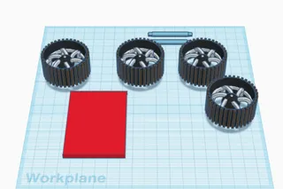 Simple rover chassis