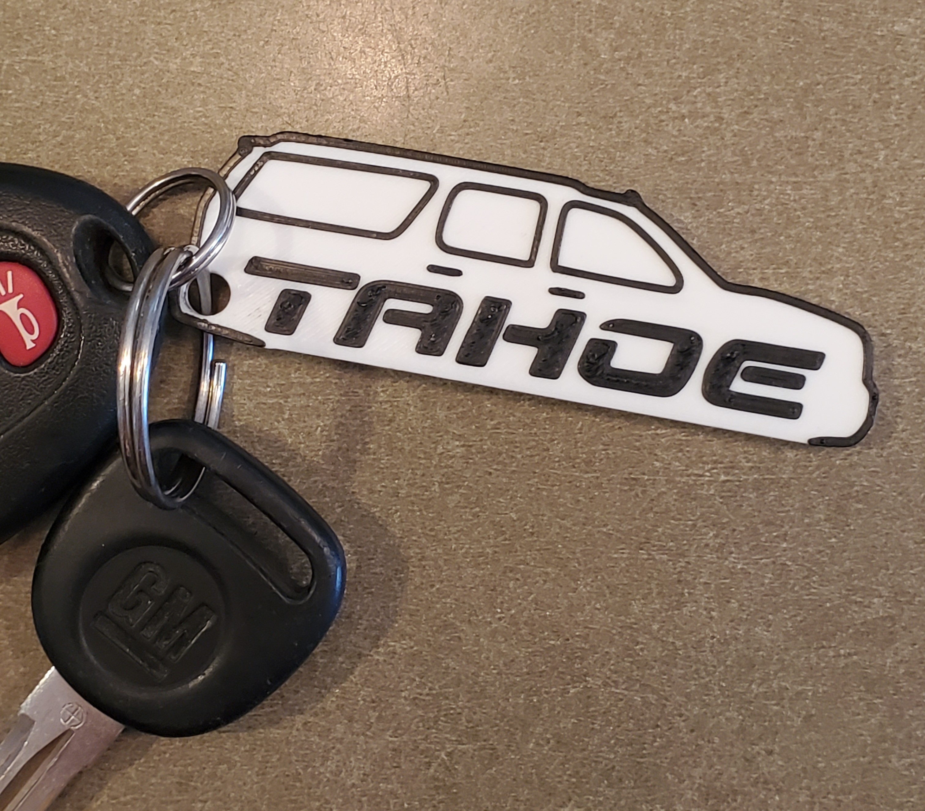 Chevy Tahoe Keychain