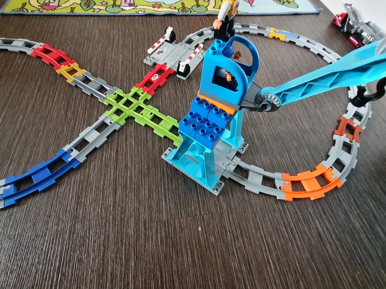 🚉 SET: Lego DUPLO train tracks (optimized) by sh, Download free STL model