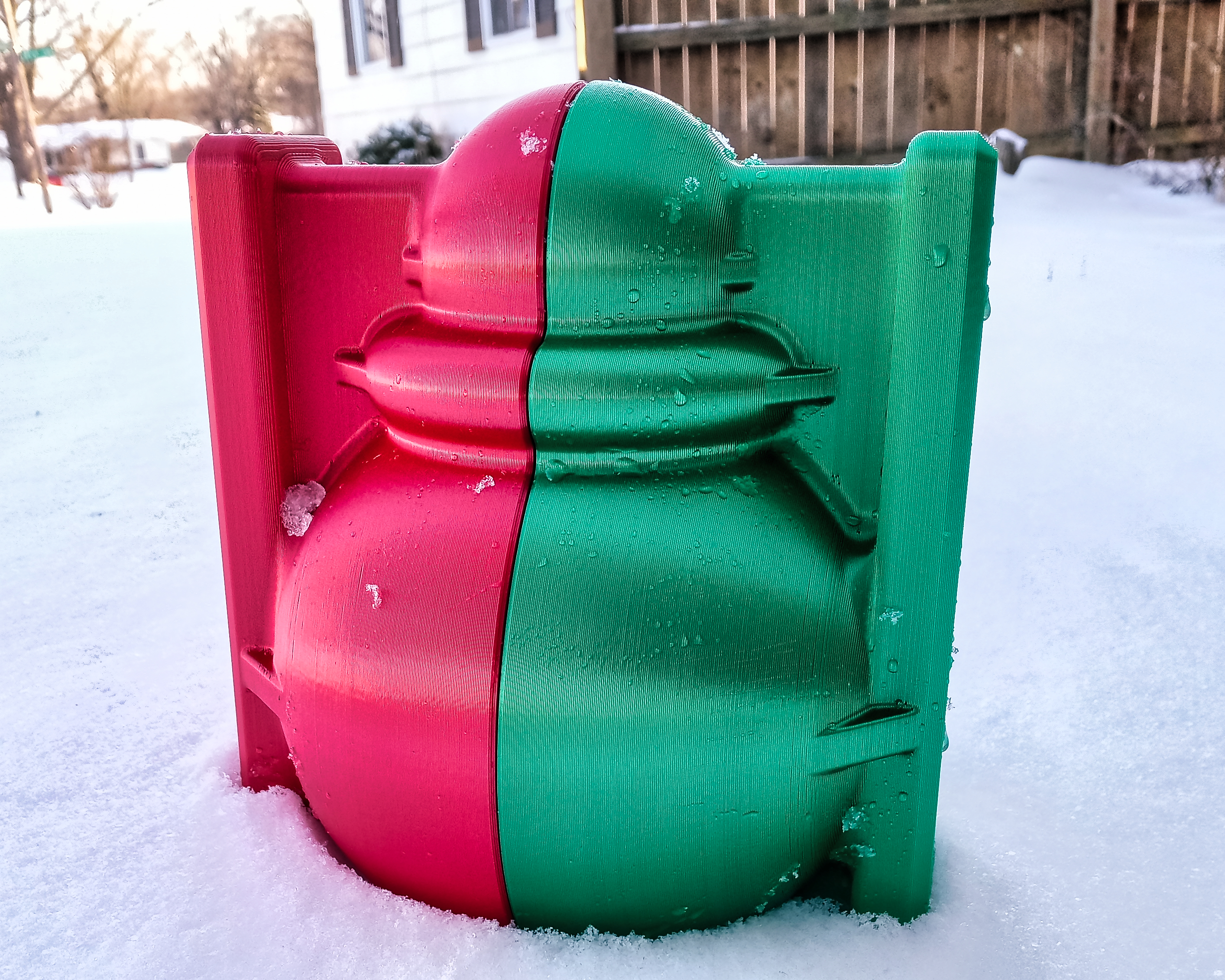 Snowman Mold