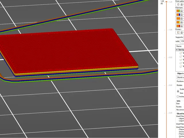 MMU2S Test Square