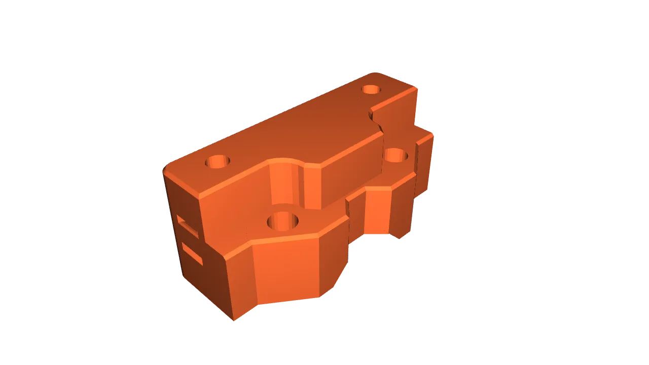 AntHead Toolhead Chaotic Lab CNC Tap V2 Carriage Adapter by