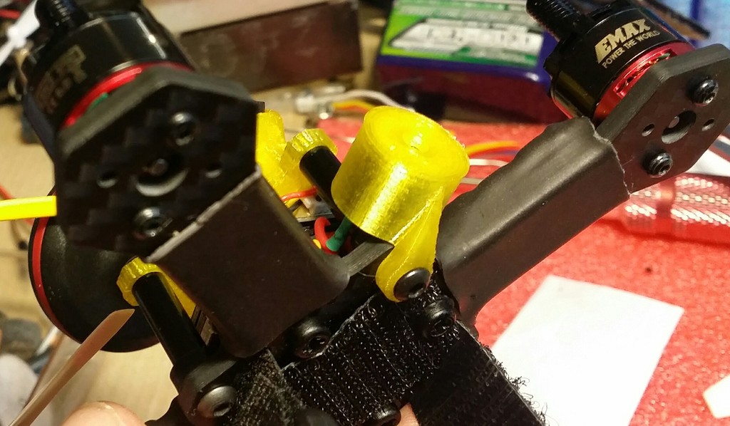 12mm piezo buzzer mount — miniatura 3