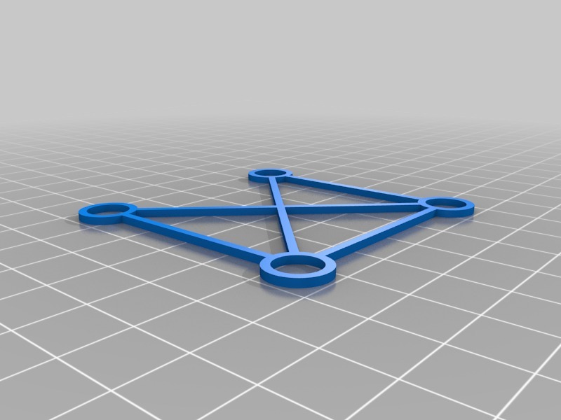 Miniatura 4 do modelo 3D Frame support for Eachine E010