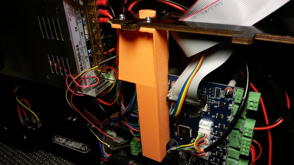Air duct for CTC 3D printer stepper drivers