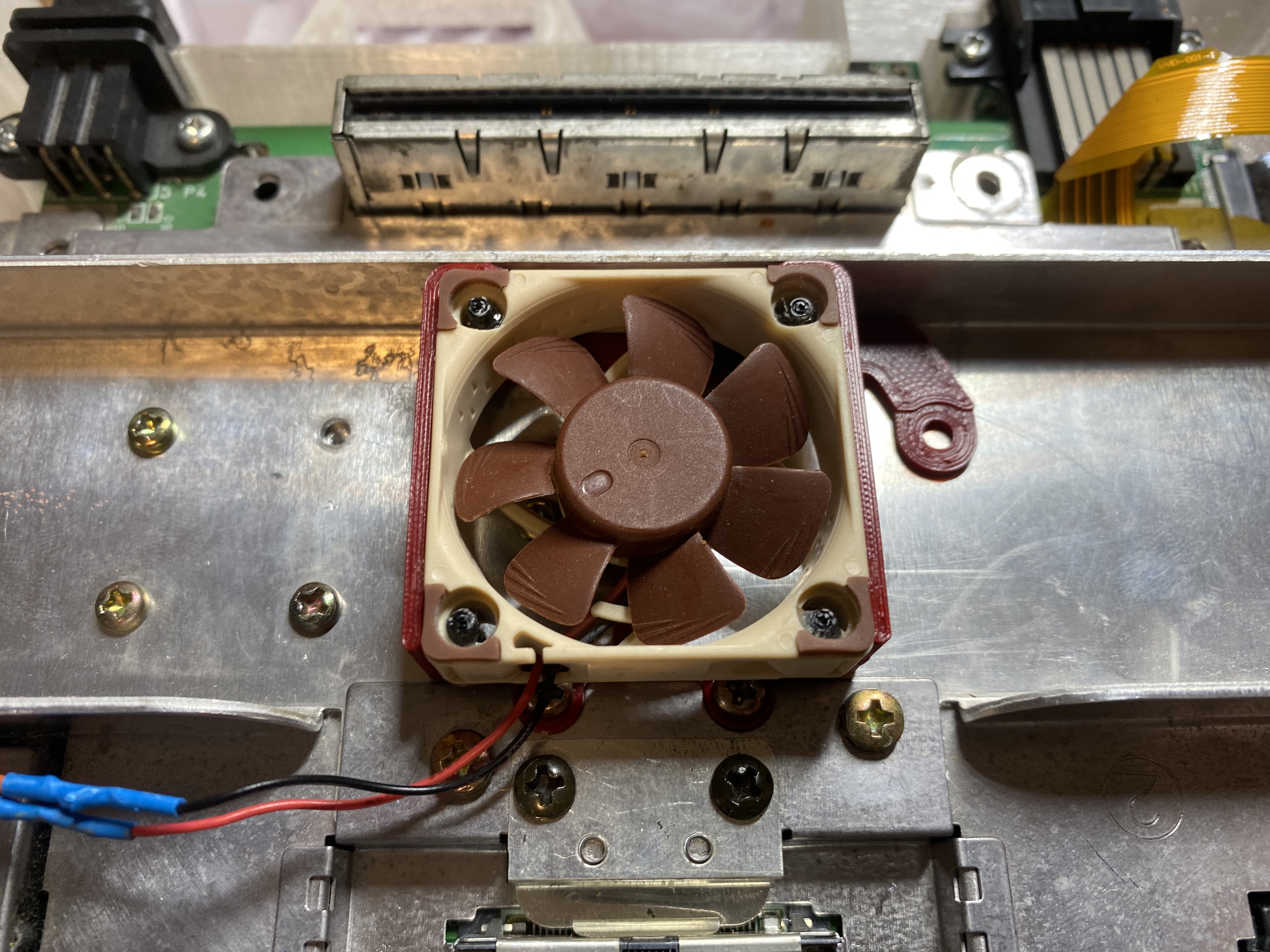 Nintendo 64 40x10mm Noctua fan mount