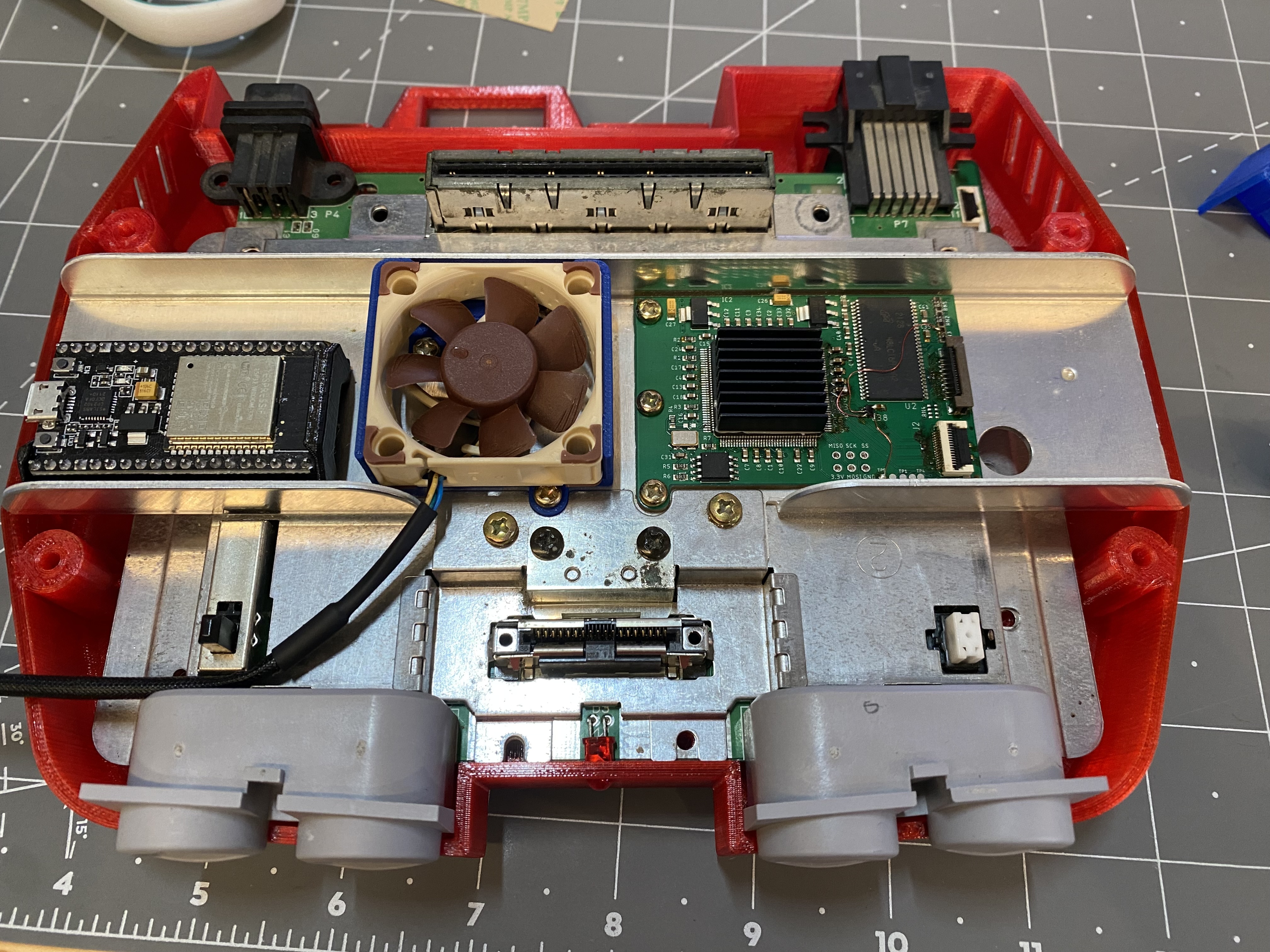 Nintendo 64 40x10mm Noctua fan mount