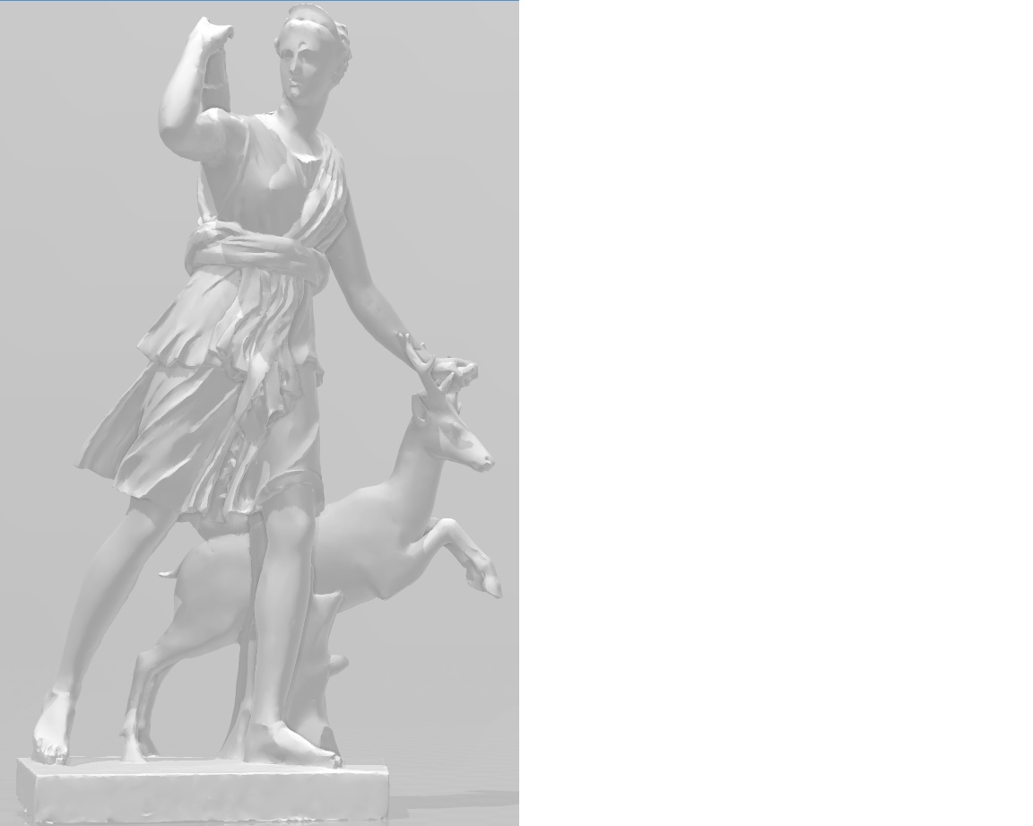Artemis Huntress from the Louvre