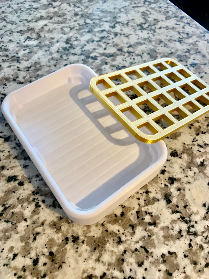 Soap Dish with Draining by The3DBunny