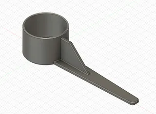 simple scoop (1 teaspoon/5ml) by Marlin, Download free STL model