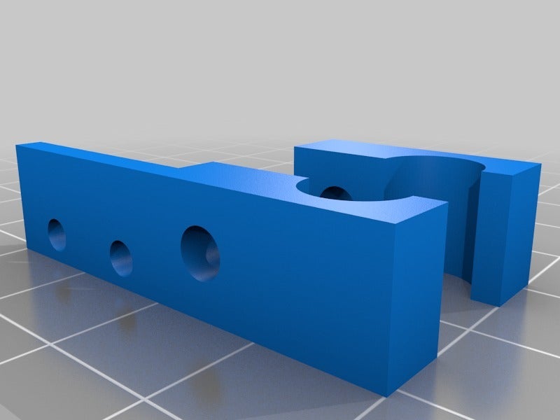 Miniatura 7 do modelo 3D Simple Z-Axis Endstop holder