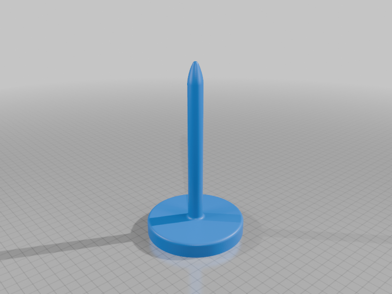 Miniatura 4 do modelo 3D Rotating double yarn holder