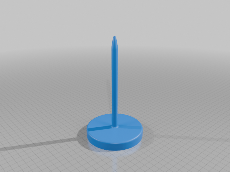 Miniatura 6 do modelo 3D Rotating double yarn holder
