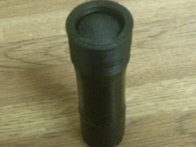 Harbor Freight flashlight button protector