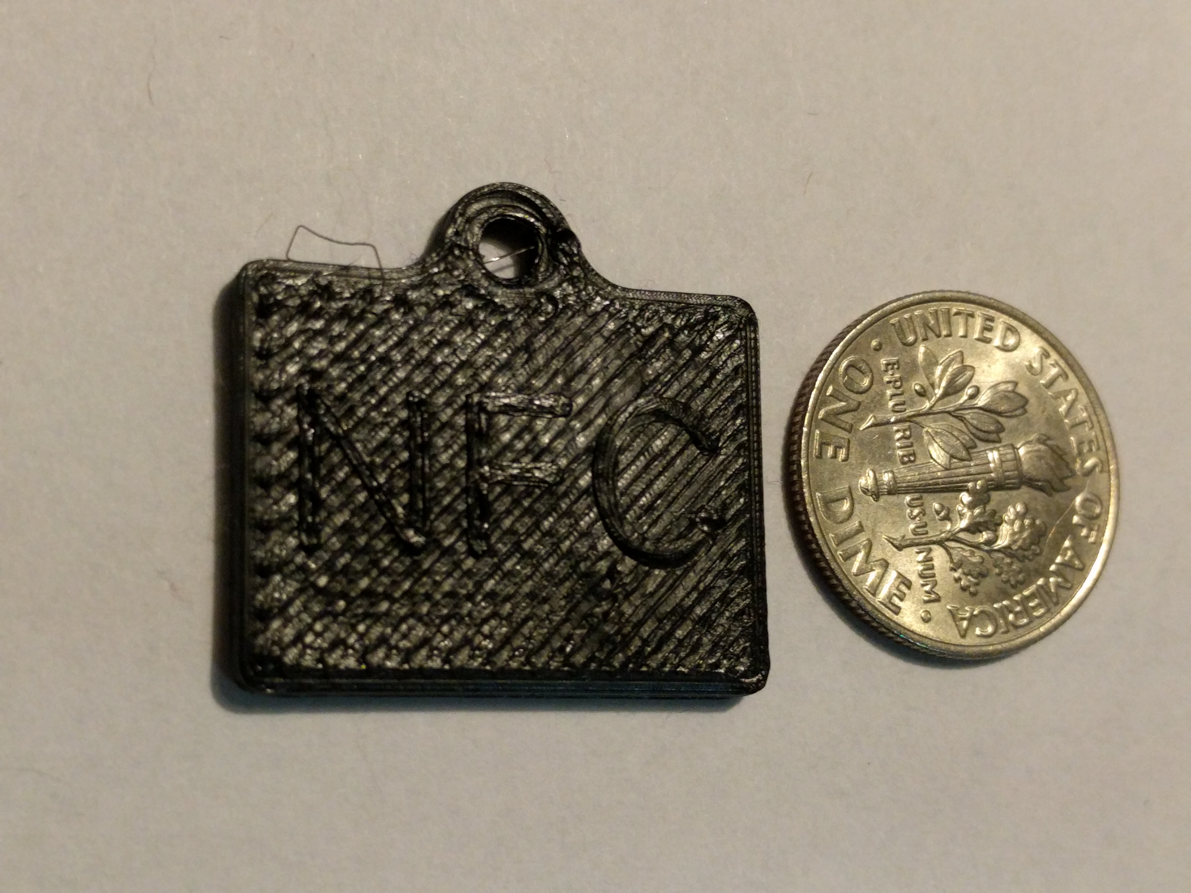 Miniatura 3 do modelo 3D Zipnfc Pet tag