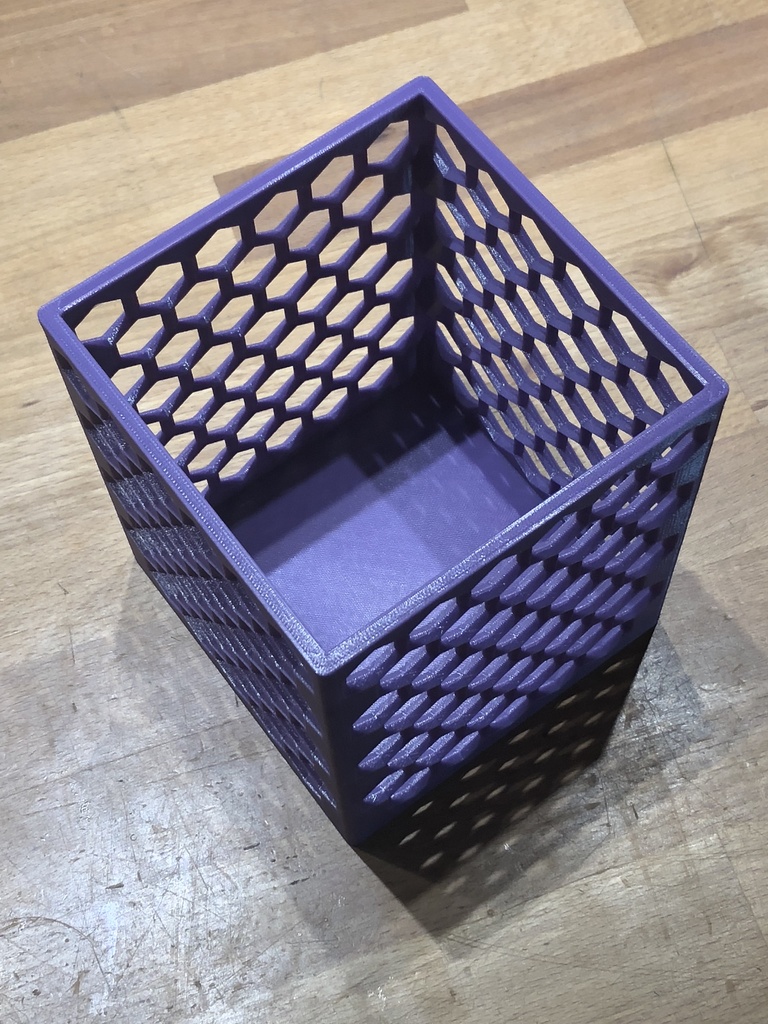 Hex Box 125x125x150