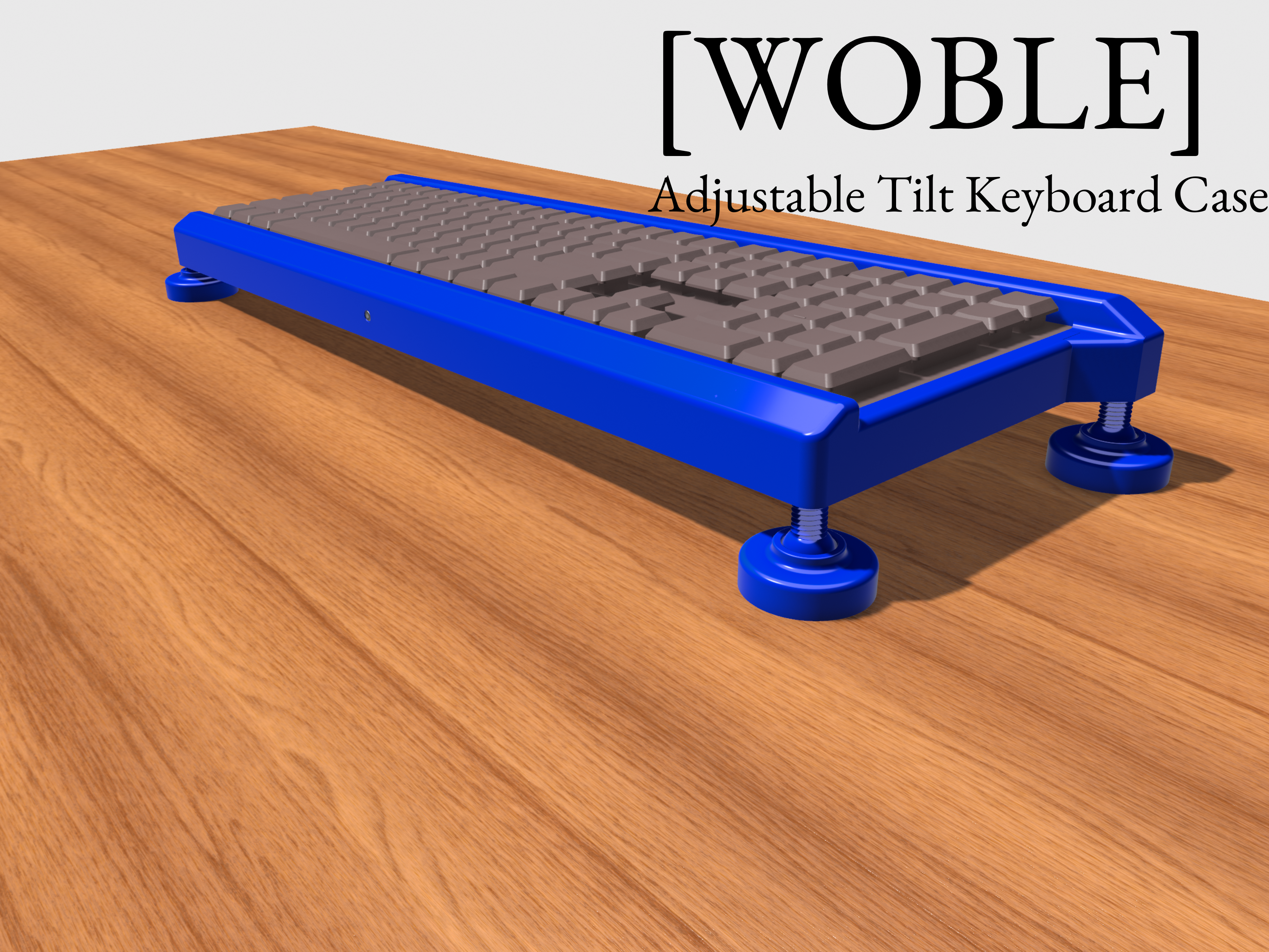 [WOBLE] Adjustable Tilt on Logitech MX Mechanical Keyboard — STL Grátis ...
