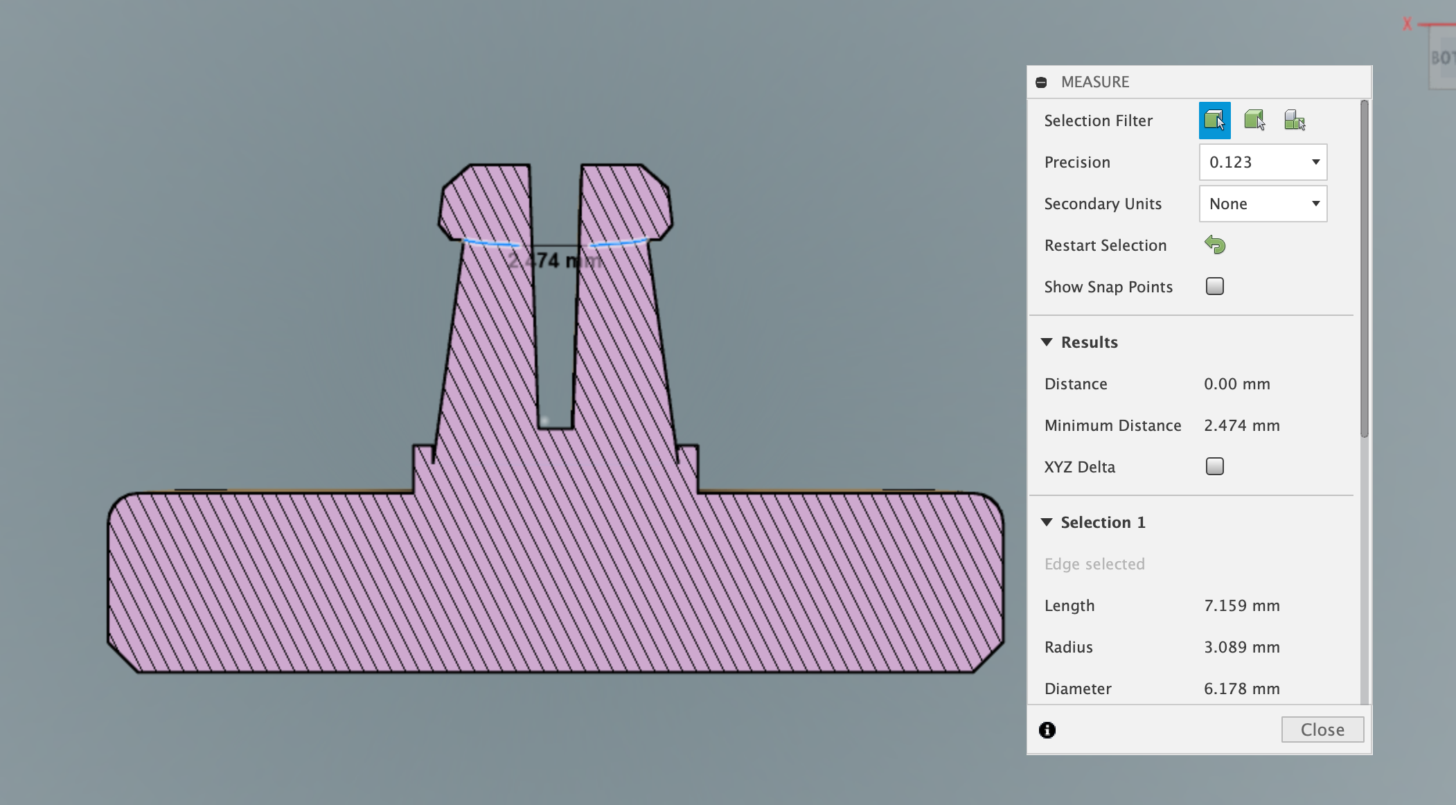 Miniatura 4 do modelo 3D My lost Bow Holder