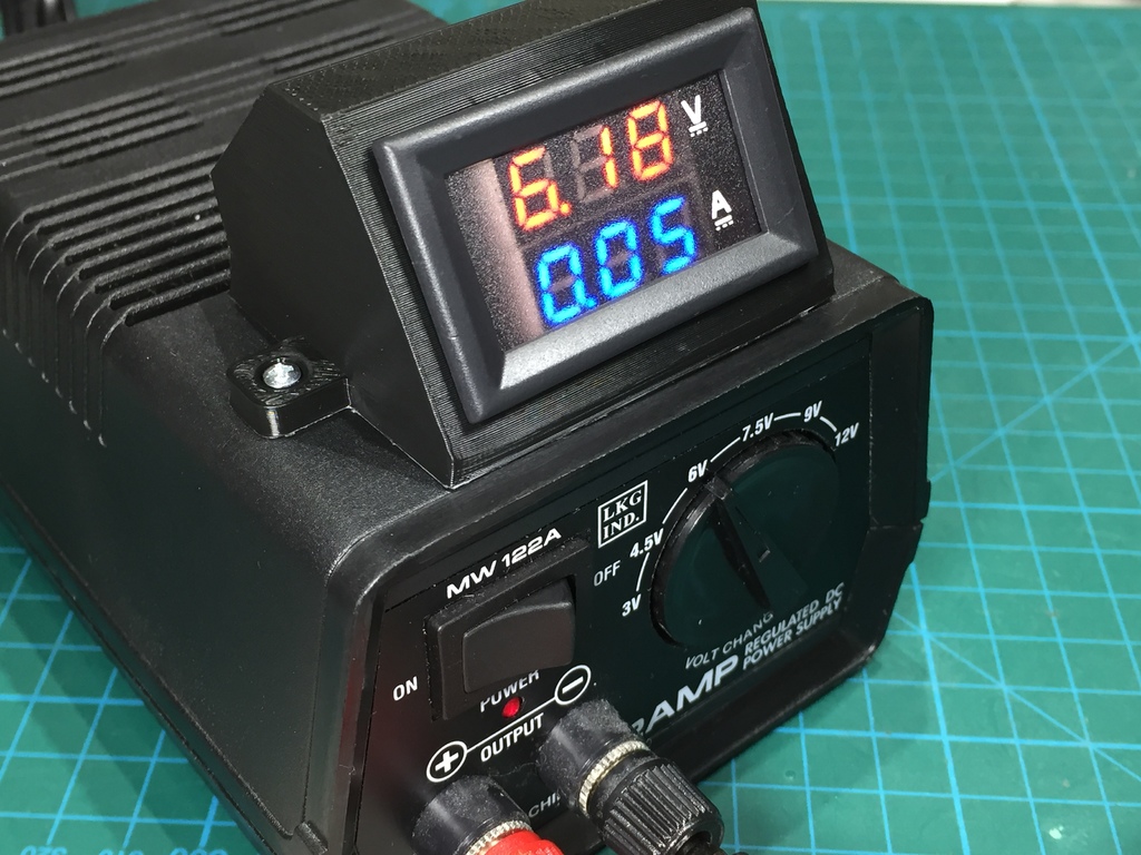 MW122A Volt and Ammeter Gauge Holder Frame