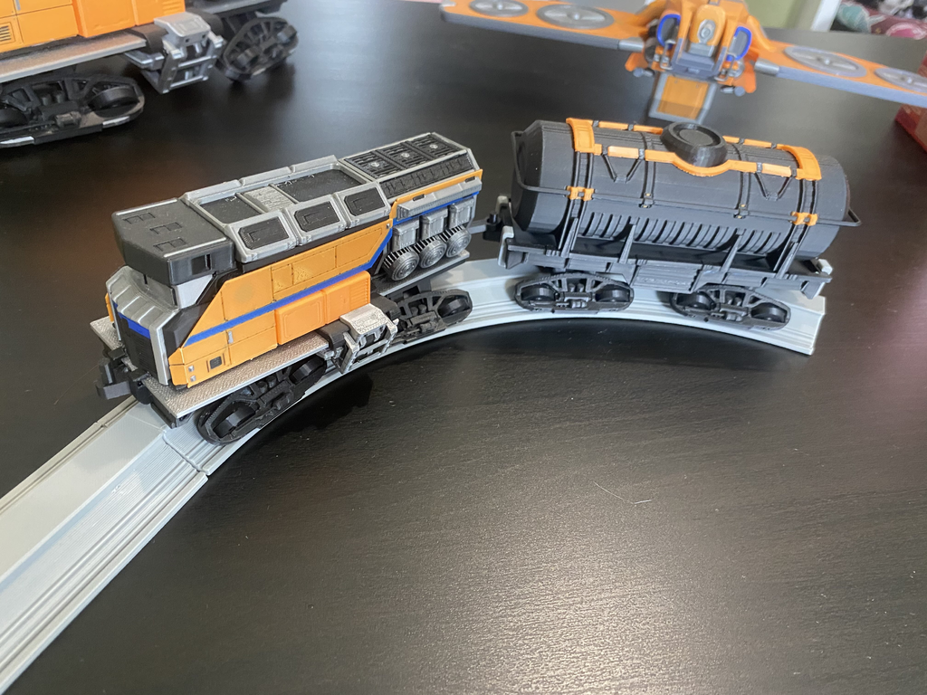 Satisfactory Train Cart + Tracks