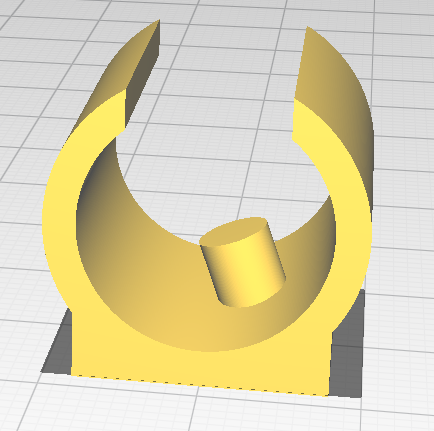 Parametric Drying Rack Floor Guide with Centering Pin