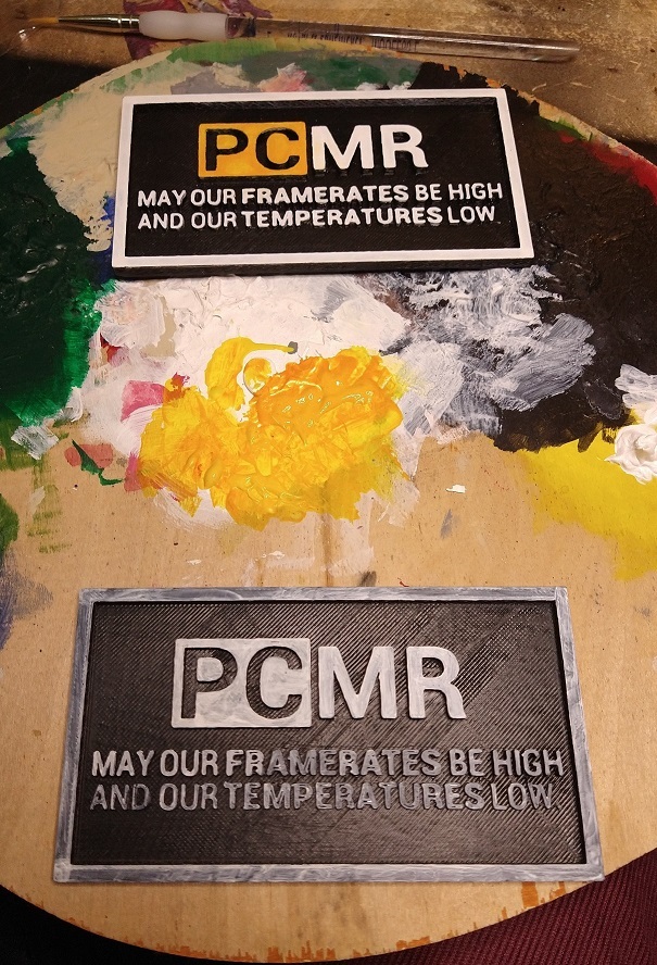 PC Master Race (PC MR) Sign/Logo