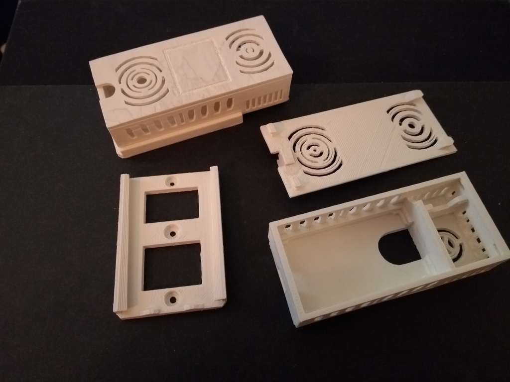 Miniatura 6 do modelo 3D ESP8266 + BME280 Enclosure w/ Quick Slide Mount/Base