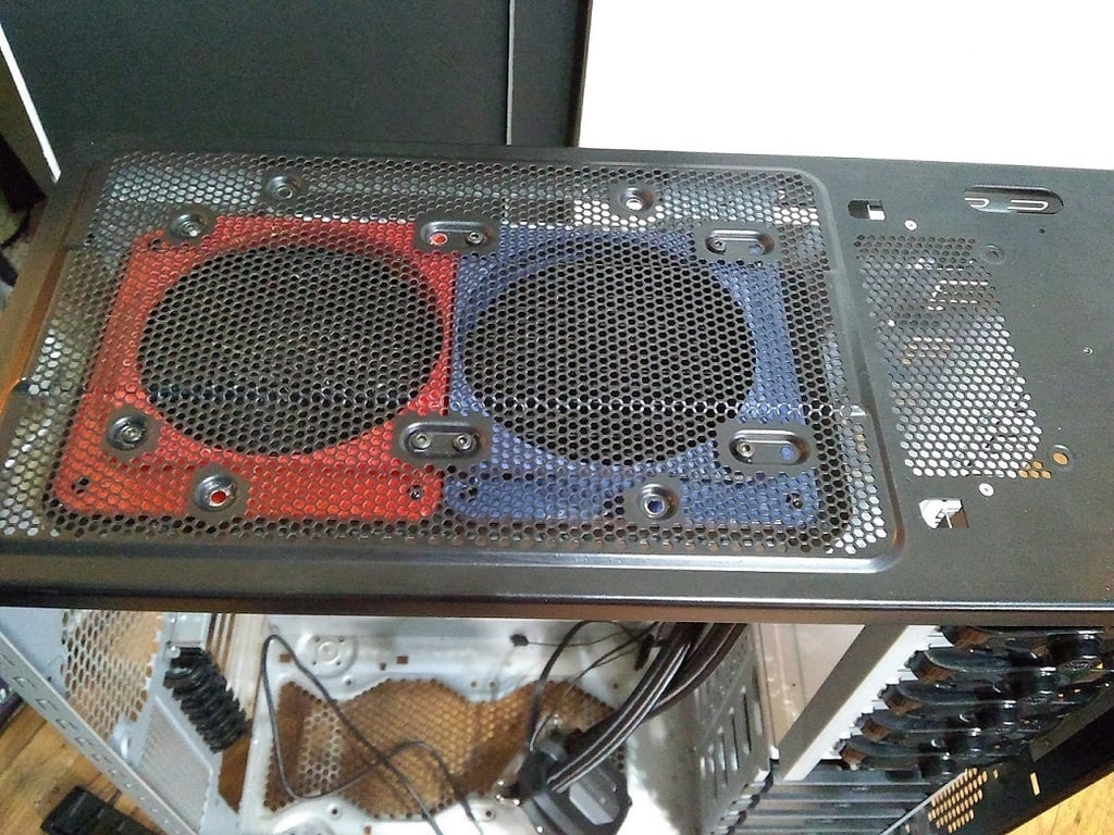 140mm to 120mm PC Case Fan Adapter (OFFSET)