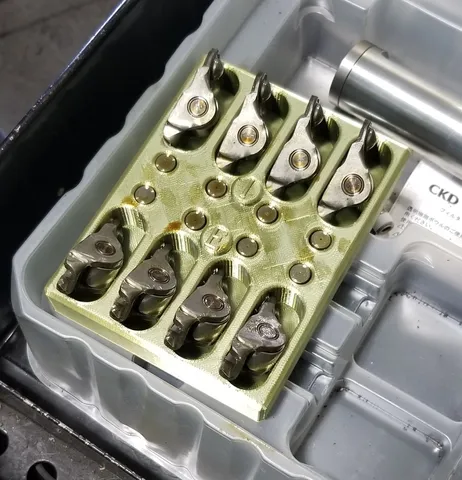 rocker and shim tray