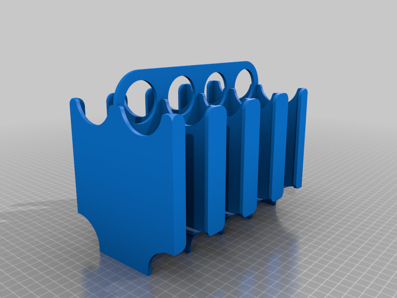 3D Printed Dipping Sauce Holder Dispenser (for extra sauce from McDonald's,  BK, Wendy's, etc) by Doug Joseph (design8studio), Download free STL model