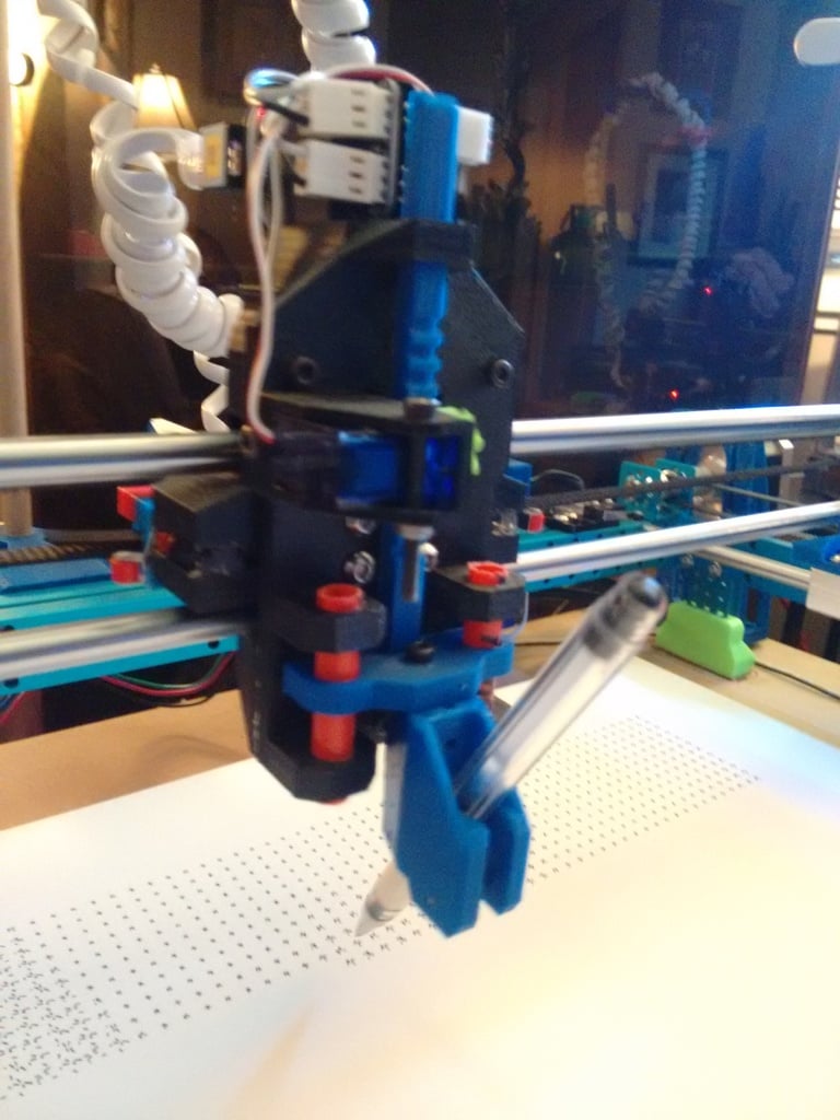 Miniatura 3 do modelo 3D 3DP-MakeBlock-XYP (plotter/drawbot) FULL UPGRADE