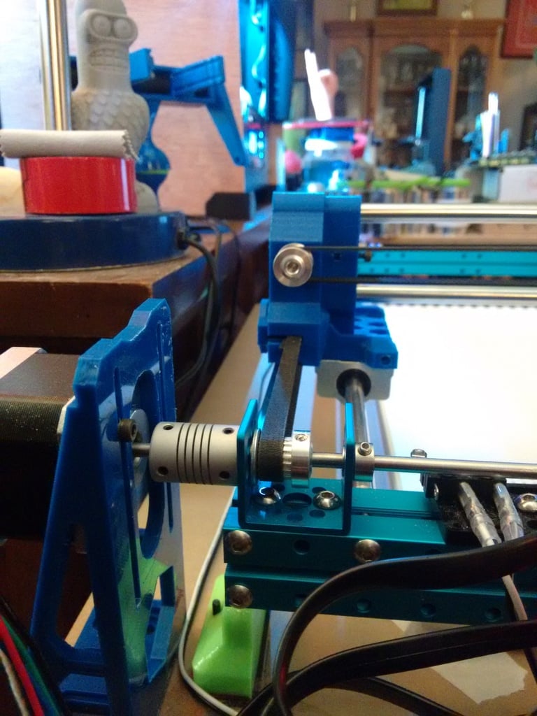 Miniatura 10 do modelo 3D 3DP-MakeBlock-XYP (plotter/drawbot) FULL UPGRADE