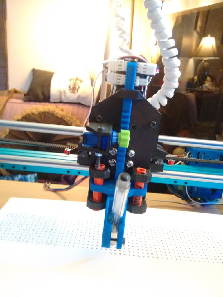 Miniatura 12 do modelo 3D 3DP-MakeBlock-XYP (plotter/drawbot) FULL UPGRADE