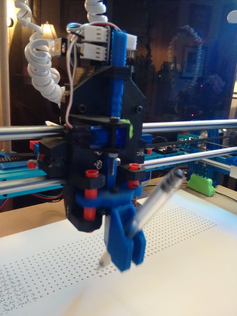Miniatura 13 do modelo 3D 3DP-MakeBlock-XYP (plotter/drawbot) FULL UPGRADE