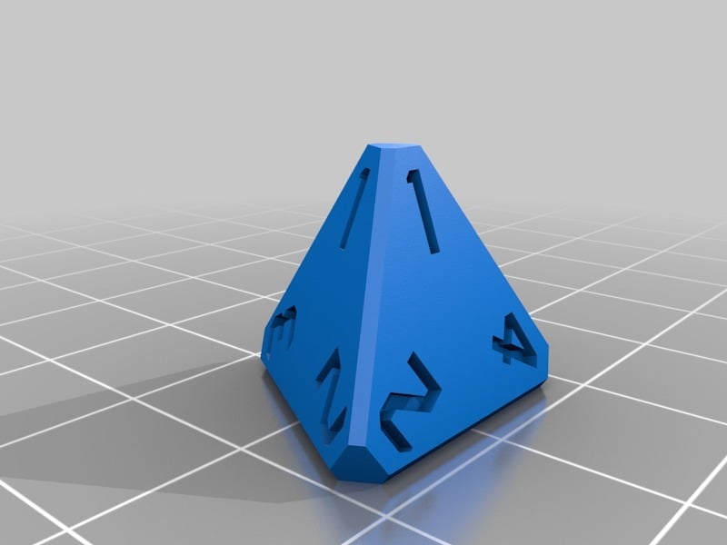 D4 - 4-Sided Die