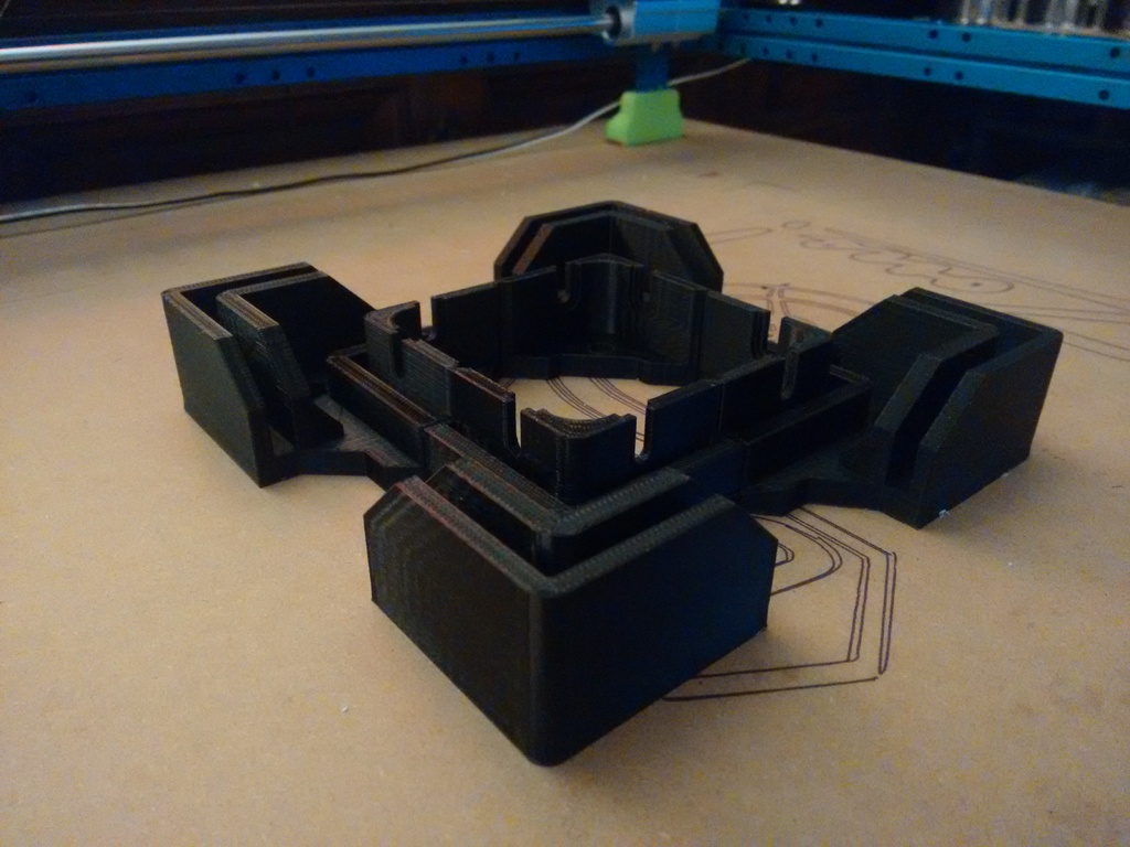 Miniatura 3 do modelo 3D FlashForge Creator Pro - Enclosure Brackets