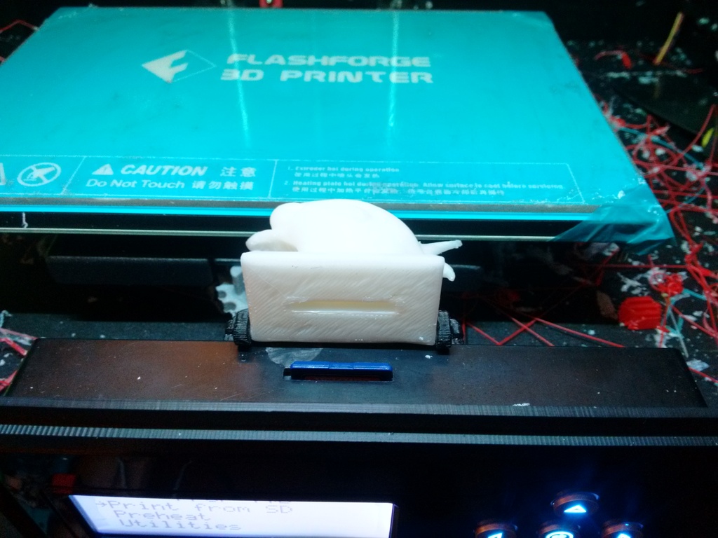 FlashForge Creator Pro - SD Card Cover Assembly (hinged)