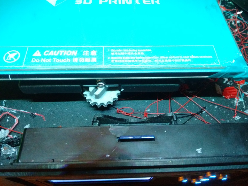 FlashForge Creator Pro - SD Card Cover Assembly (hinged) — miniatura 2
