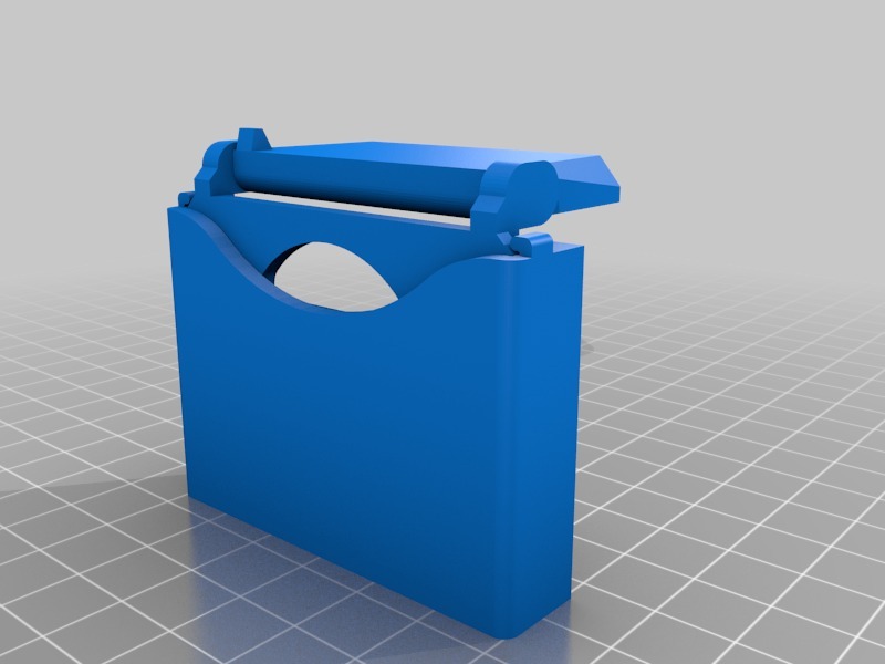 FlashForge Creator Pro - SD Card Cover Assembly (hinged) — miniatura 4