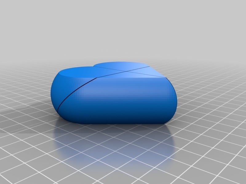 Preassembled Secret Heart Box 1.6mm thick walls