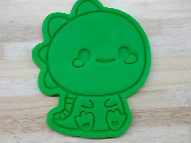 CUTE DINO 2 COOKIE CUTTER / STAMP