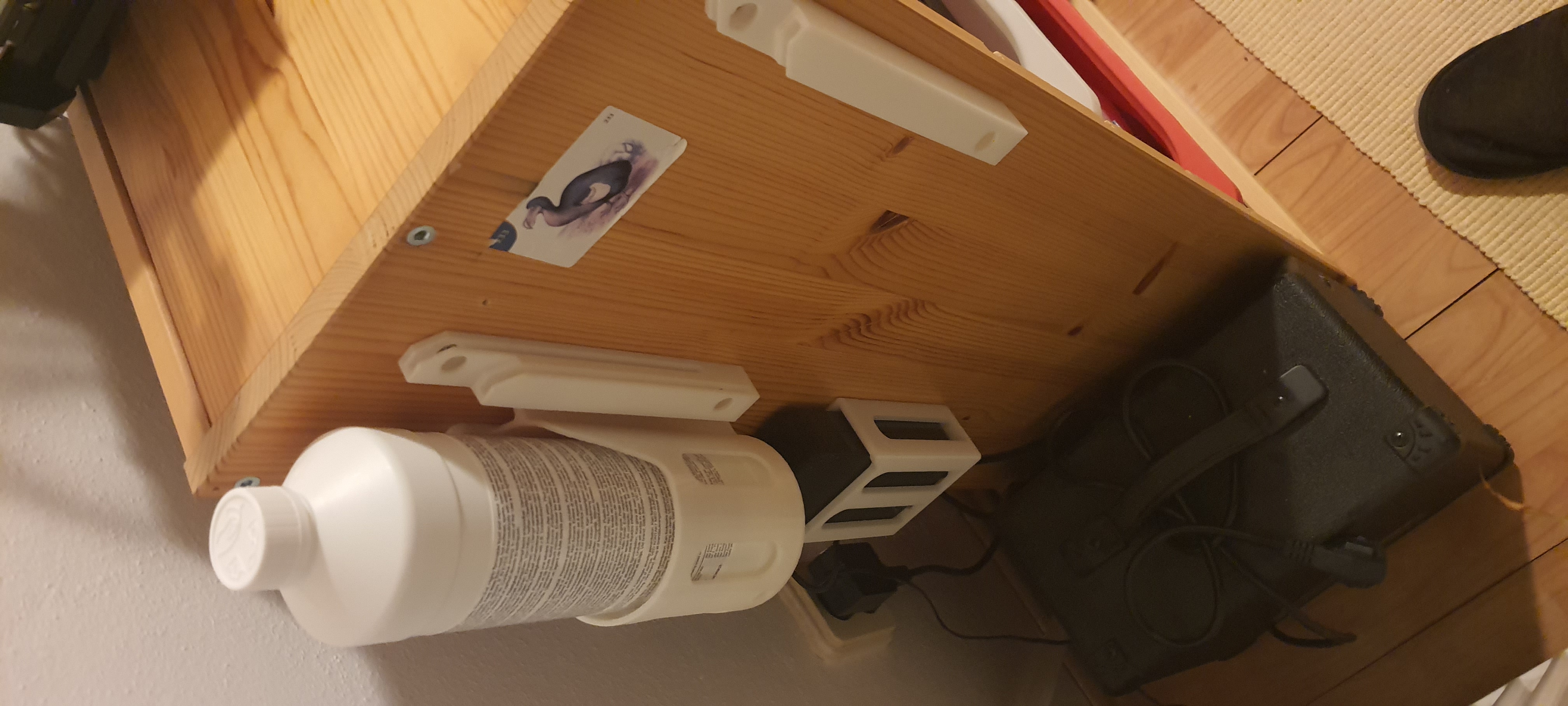 Drzak tiskoveho platu MINI+/drzak IPA lahve/drzak power addapter MINI+