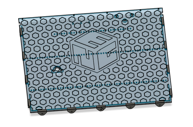 Ender NG Laser or CNC compatible electronics panel