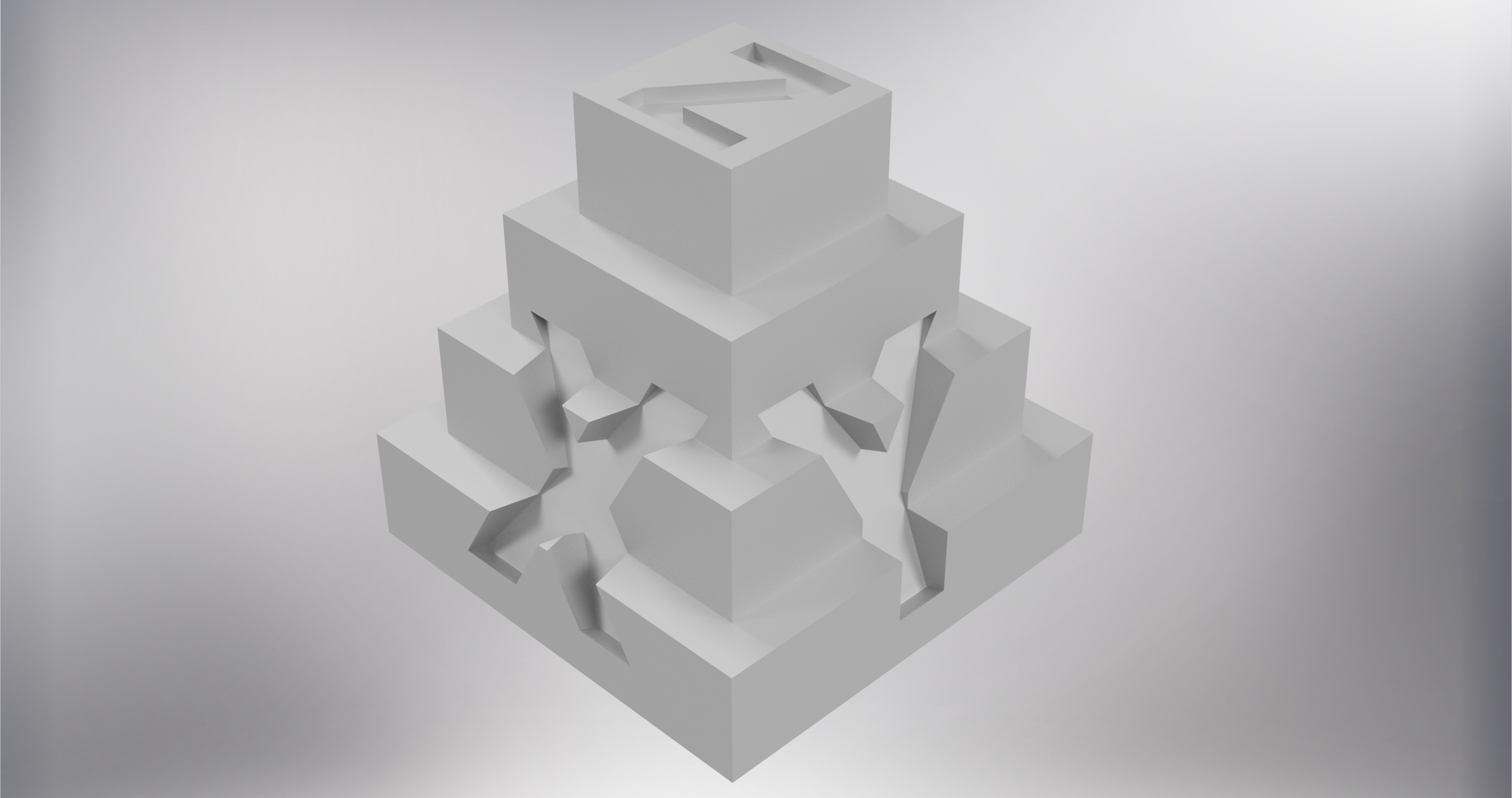 Piramide di calibrazione XYZ