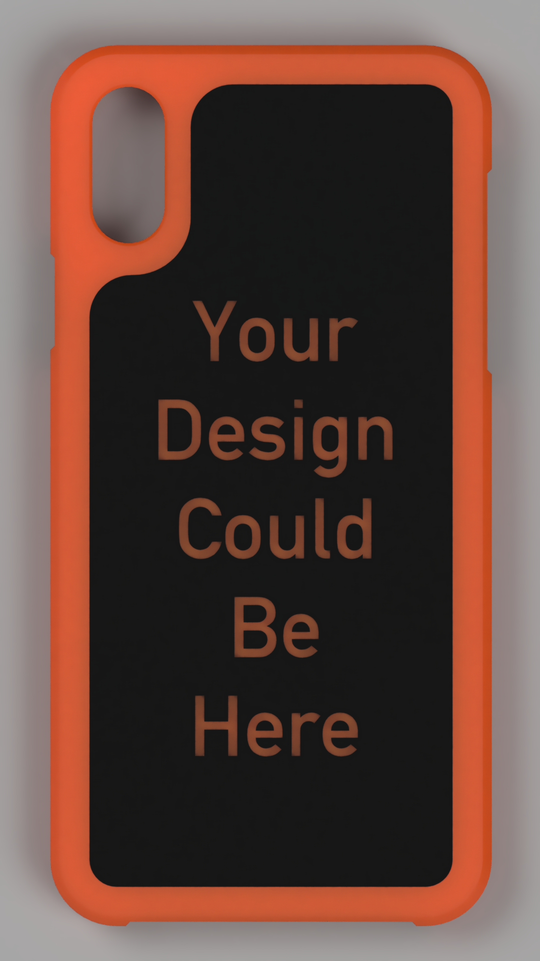 Customisable iPhone X Case (incl. Example)