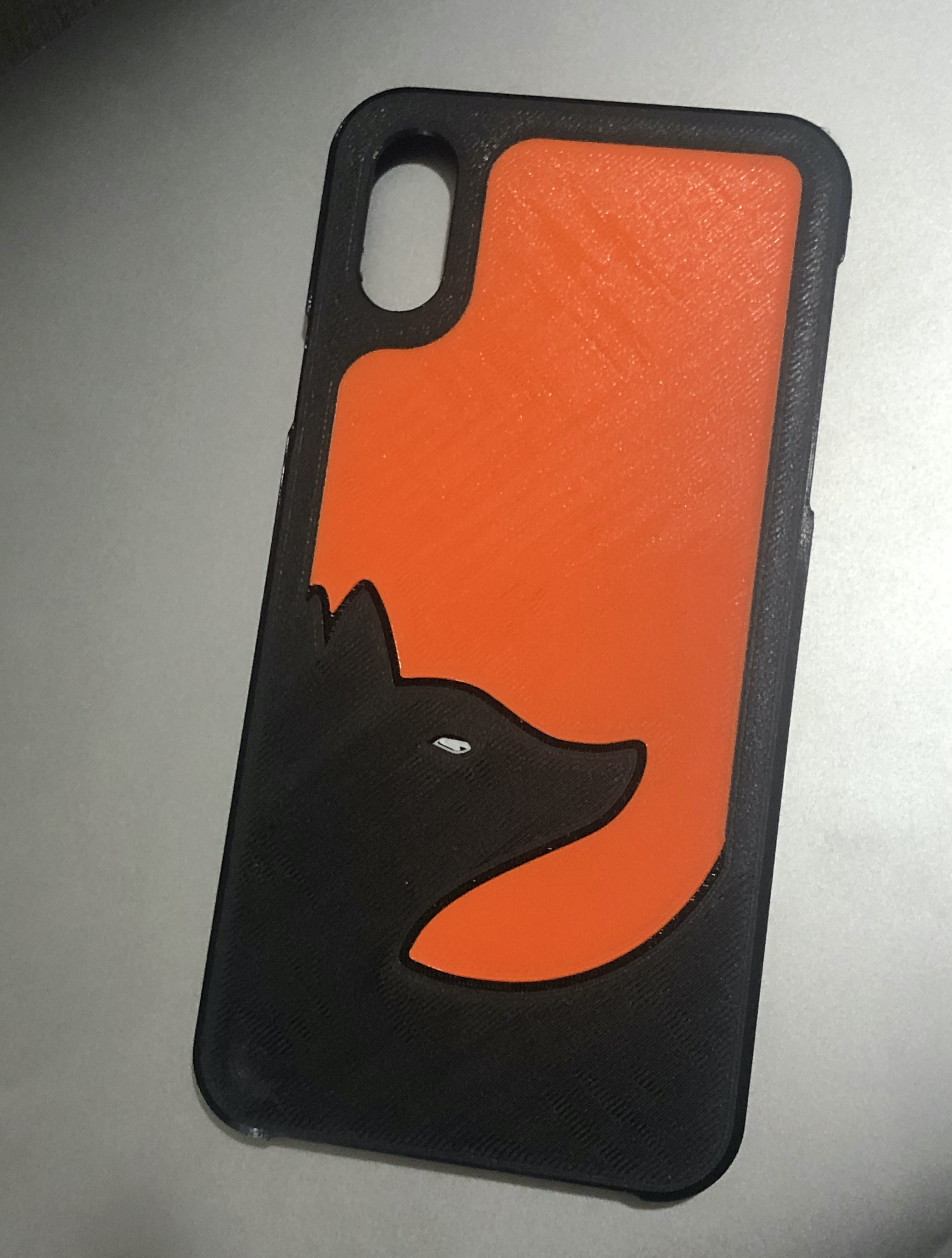 Miniatura 3 do modelo 3D Customisable iPhone X Case (incl. Example)