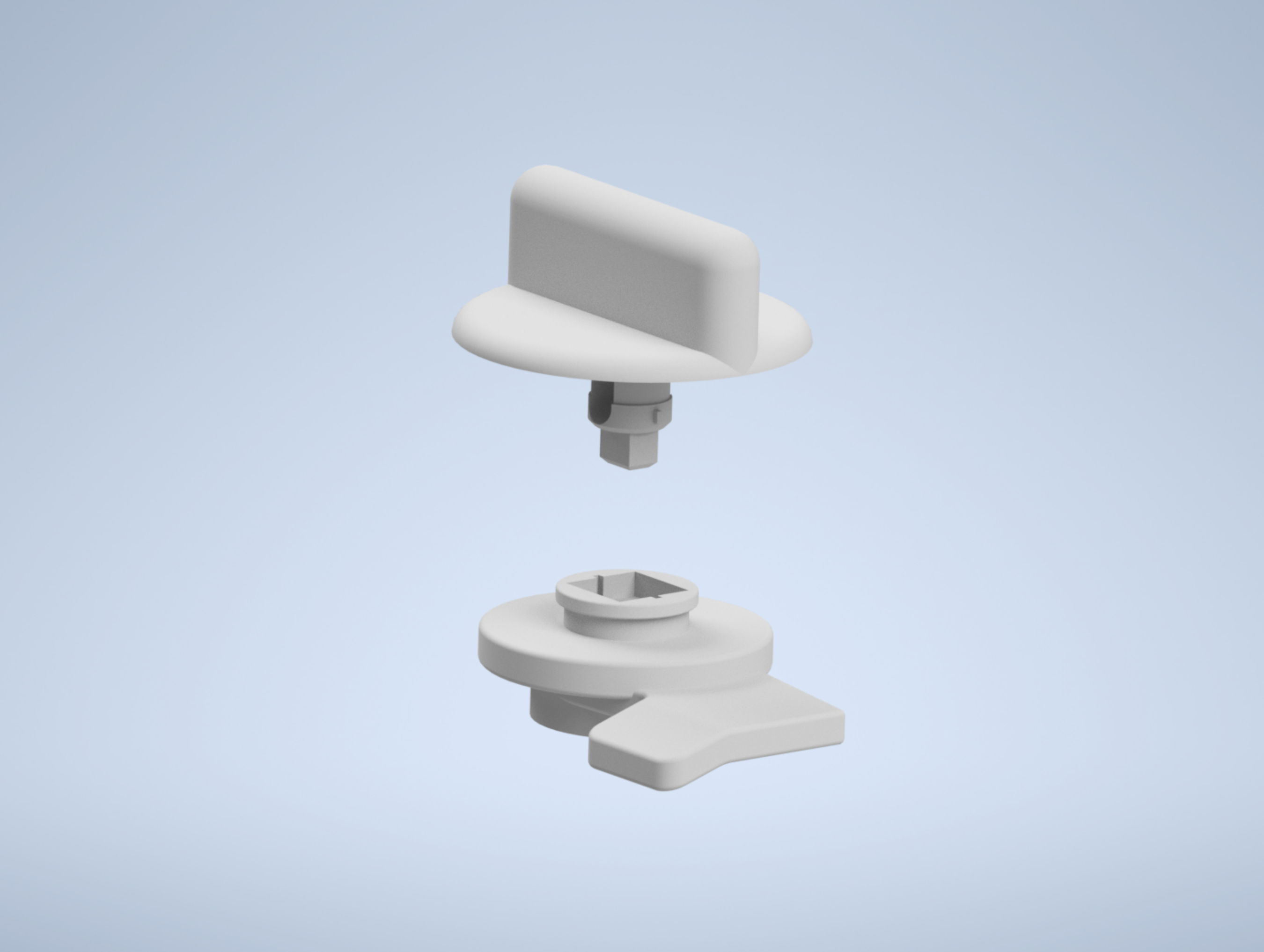 Ford Mondeo MK4 boot trim clip